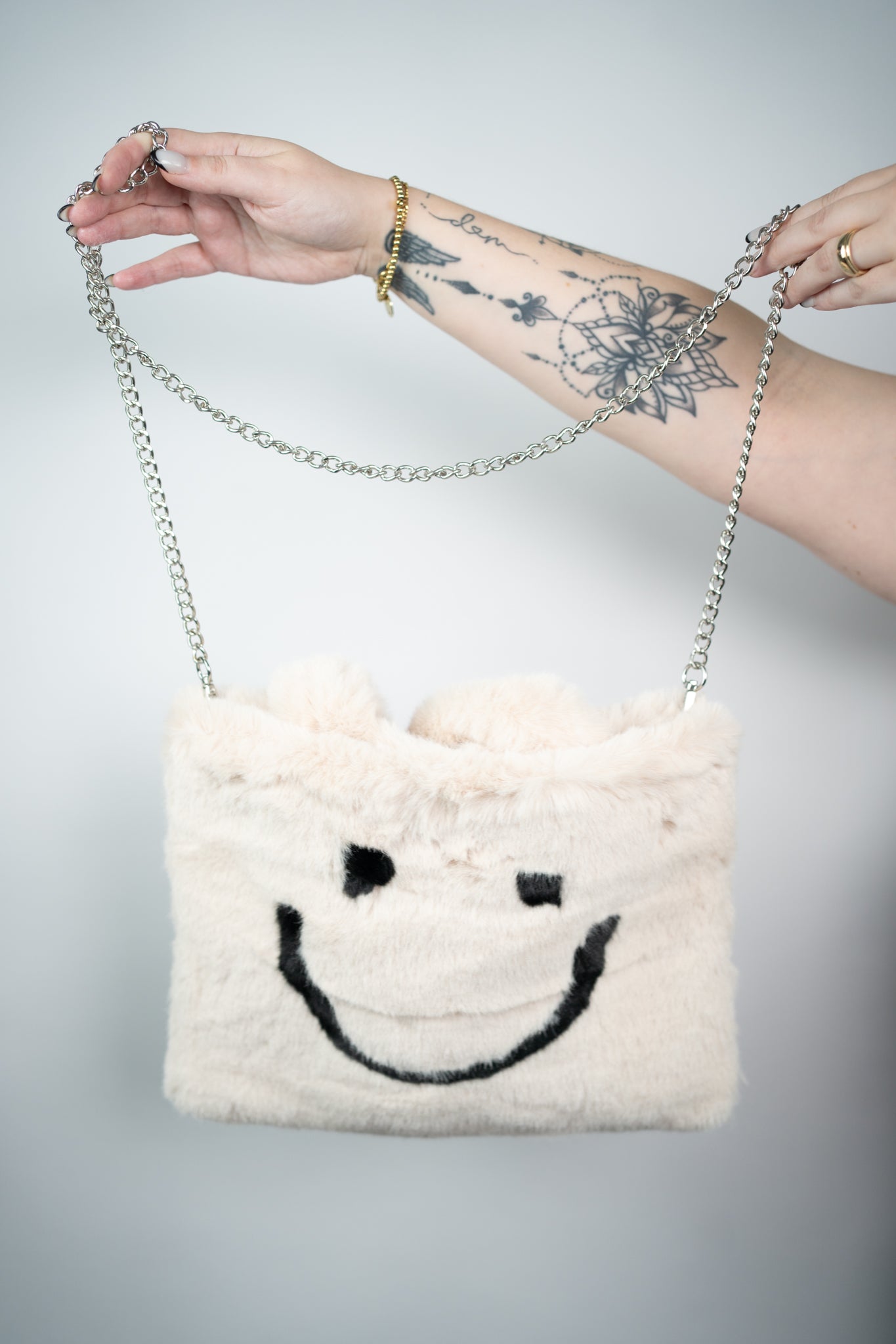 Kuscheliger Shopper - Smiley