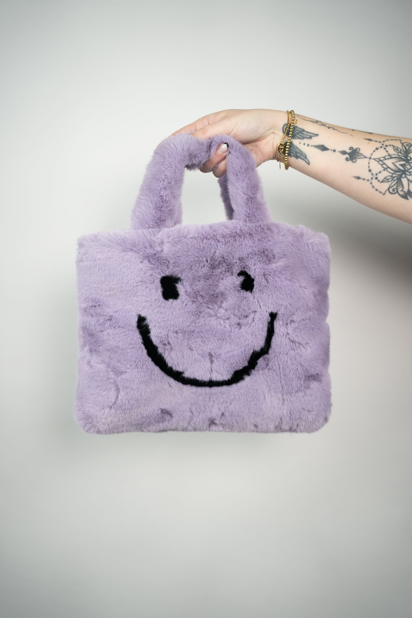 Kuscheliger Shopper - Smiley