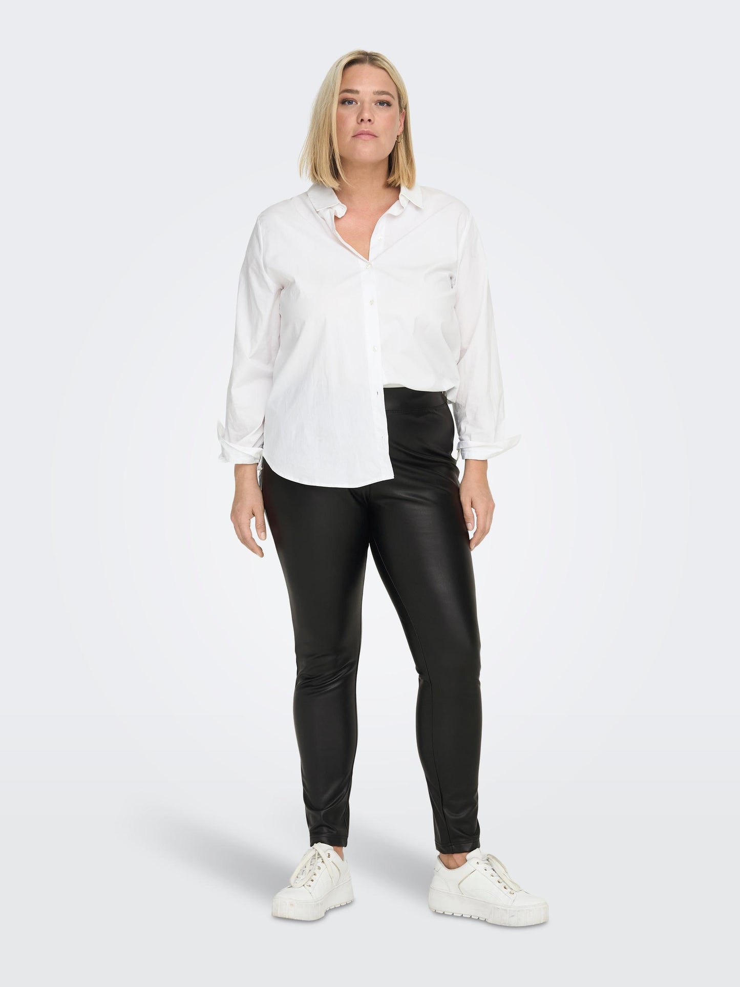 CARSUPER-STAR FAUX LEA LEGGING