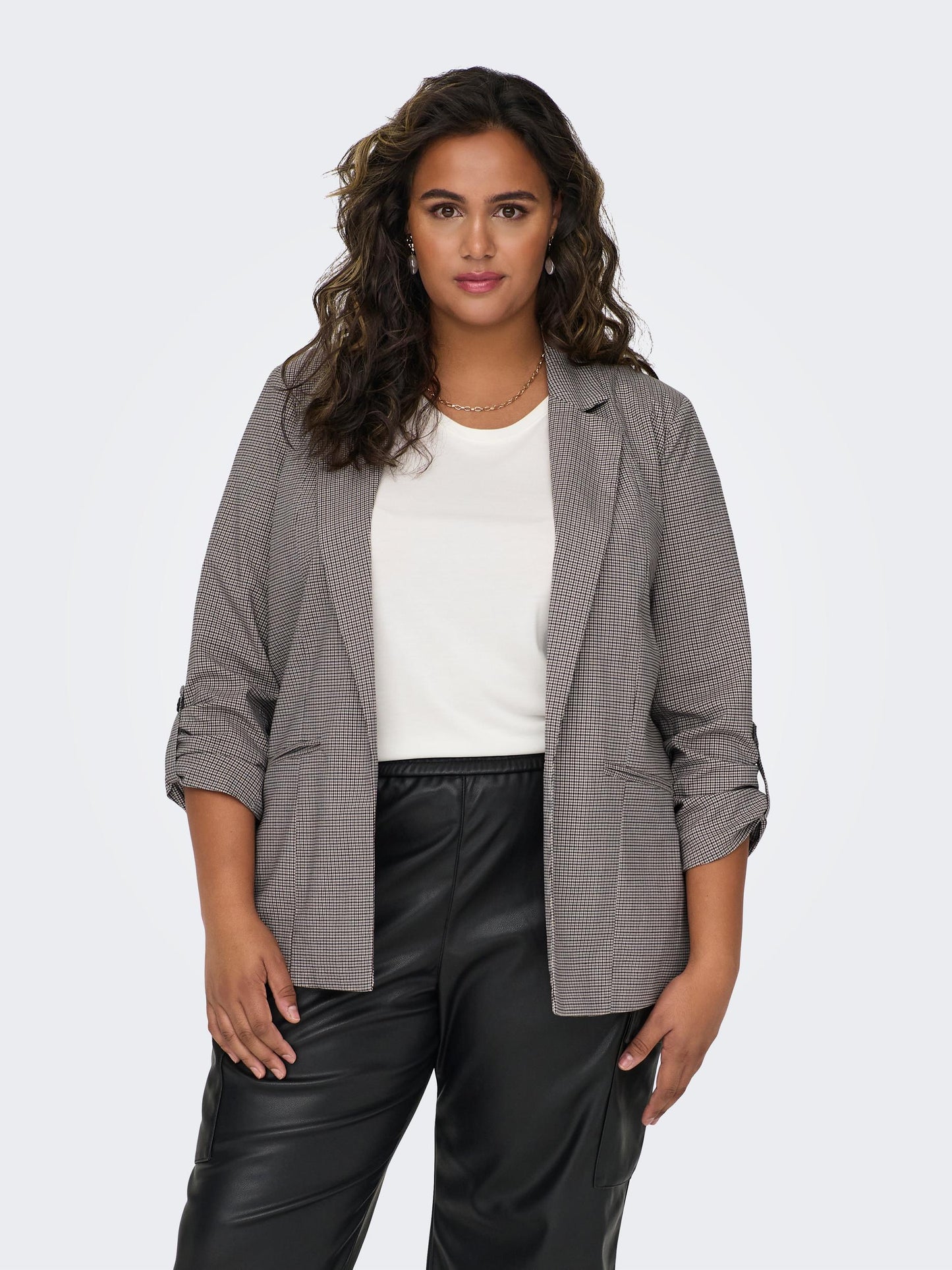 CARKAYLE-JOSS 3/4 CHECK BLAZER