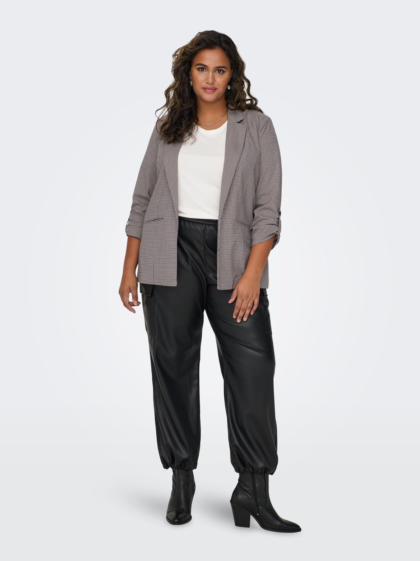 CARKAYLE-JOSS 3/4 CHECK BLAZER