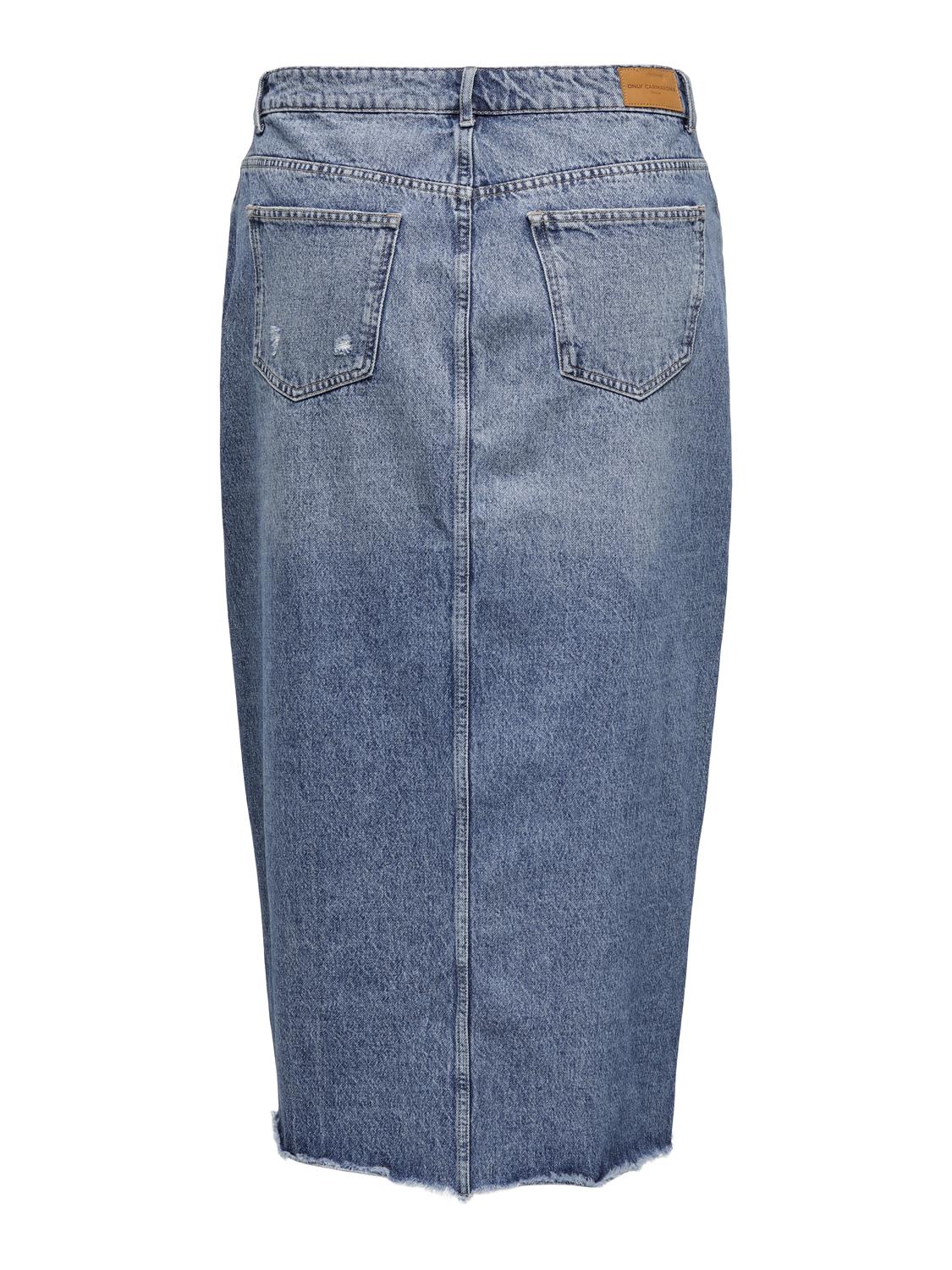 CAREMMA REG LONG DNM SKIRT