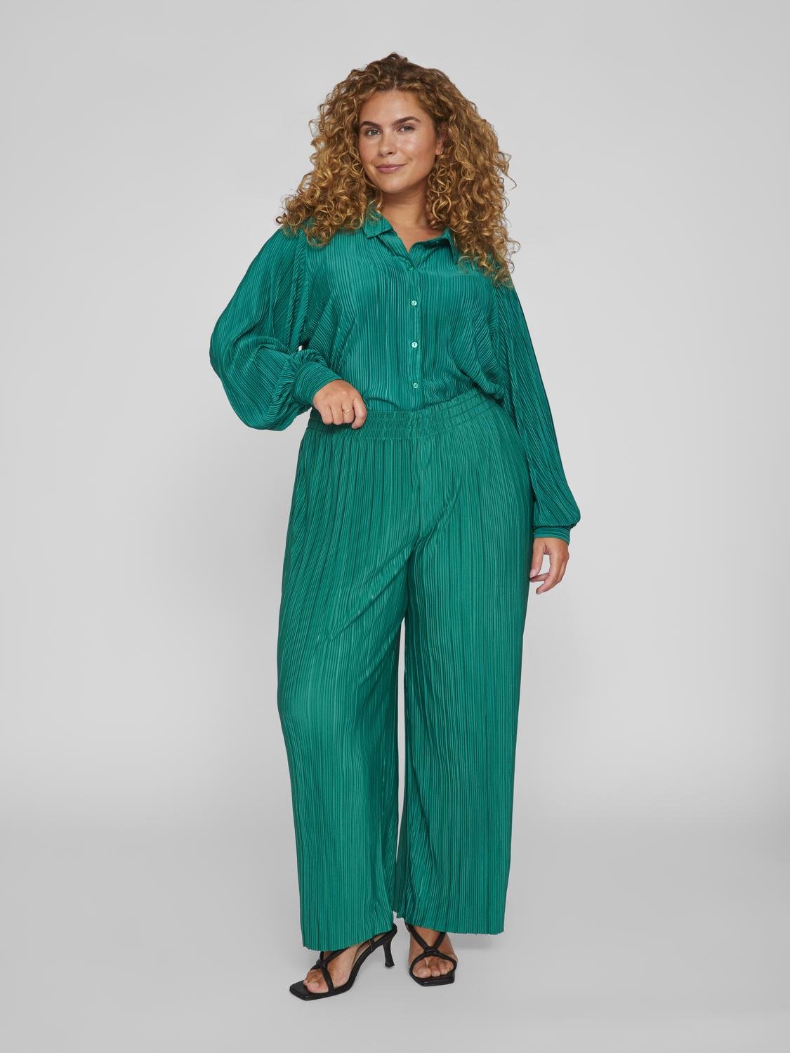 VIKERASI PLISEE REGULAR PANTS
