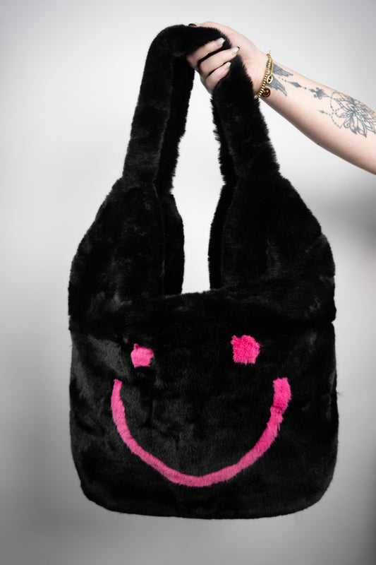 Kuscheltasche - Smiley